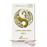 Soria Natural Chinasor 26 Long Dan Wan – Comprimidos para Controlar el Riñón – Ayuda la Fuerza del Jing Renal - Plantas Medicinales de Origen Asiático – Ingredientes Naturales - 30 Comprimidos de 1,5g