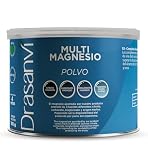Multi Magnesio en Polvo | Bisglicinato, Citrato, Carbonato | Drasanvi