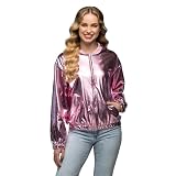 Boland - Chaqueta Rave con efecto metalizado
