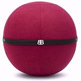 Pelota Oficina para Sentarse - Pelota Silla Trabajo y Yoga - Antideslizante