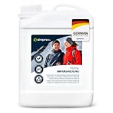 SIMPRAX® Spray Impermeabilizante Textil para Ropa Técnica y Tejidos Exteriores como GoreTex Softshell o Sympatex - Impermeabilizante Ecológico en Spray - Fácil Aplicacion en Lavadora o Mano 2,5 L