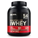 Optimum Nutrition Gold Standard 100% Whey Proteína en Polvo, 1.64 kg | Double Rich Chocolate, 54 Servings,24 g de Proteína,BCAA,Bajo en azúcares,Favorece el Crecimiento y la Recuperación Muscular