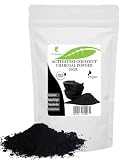Polvo de carbón activado - 50 gr - uso en máscaras, envolturas corporales, exfoliantes, formulaciones exfoliantes, colorantes para jabones