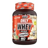 BIG - Proteinas Whey - Proteina en Polvo para Desarrollo de Masa Muscular y Recuperación - Materia Prima Premium - Whey Protein Sin Lactosa, Sin Azúcar, Sin Grumos (1Kg, Conguitos White)