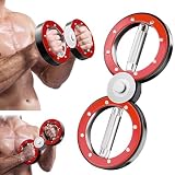 BeSokar Bicicleta de entrenamiento para brazos, para ejercitar manos y antebrazos, para muñecas, hombros y pecho, para entrenamiento de puñetazos Speed Trainer y para artes marciales (negro y rojo)