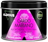Cardo Mariano, Curcuma, Alcachofa, Desmodium- Detox Higado -TRIPLE ACCIÓN | 150 Cápsulas - Diente de león - Máxima dosis Depurativa con 80% de Silimarina - Mejora digestión, Gases e Hinchazón - ALDOUS