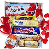 Mega Bandeja Chocolates Kinder Joy - Kinder Bueno - Ferrero Rocher - Barritas Chocolate Nestle - Chupa Chups. +10. Unid. Super Pack de Regalo [IAMI]