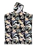 Roxy Stay Magical Printed Salida de bañoujer, Negro (Anthracite Praslin S), Talla única - Talla única