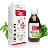 Ferrinat hierro con vitaminas, 250 ml, Soria Natural | Vitaminas B1, B2, B6 y B12 - Vitamina C - Cansancio y fatiga - Acción antioxidante - Alta absorción