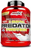 Amix Predator Protein 2 Kg Proteínas L-Glutamina - Ayuda al Crecimiento Muscular - Proteína de Suero de Calidad Sabor Chocolate