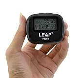 Cuzit Interval Timer Cronómetro Pinza Entreno Pequeño Timer Gimnasio, Temporizador para Series Deportivas, Interval Stop Watches Multifunción para HIIT, Boxeo, Yoga y Running