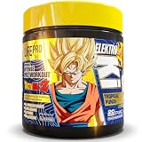 Life Pro Elektro Ki Dragon Ball Z Limited Edition 400g - Potente Preentreno Inspirado en Dragon Ball Z, Aumenta tu Rendimiento y Supera tus Limites como un Guerrero Legendario (400g, TROPICAL PUNCH)