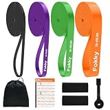Fokky Gomas Elasticas Musculacion 4 Niveles Anclaje Protectores Trasporto | Bandas Elasticas Musculacion hombre y mujer, Cintas Elasticas Musculacion para gimnasio entrenamiento de fuerza en casa