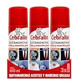 Cebralín - Quitamanchas Aceites y Grasas, Pack 3 x 200 ml