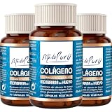Membrana de Huevo Estado Puro - Colágeno Vegetariano Ovomet - Fuente Natural de Colágeno, Ácido Hialurónico, Elastina, Glucosamina, Condroitina - 30 Cápsulas Vegetales de Tongil (Pack 3)
