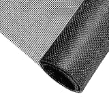 GLQ Mosquito Net,250x120 CMMalla De Fibra De Vidrio,Barrera Antimosquitos,Red Mosquito Net,Malla Mosquitera para Puerta y Ventanas (Negro)